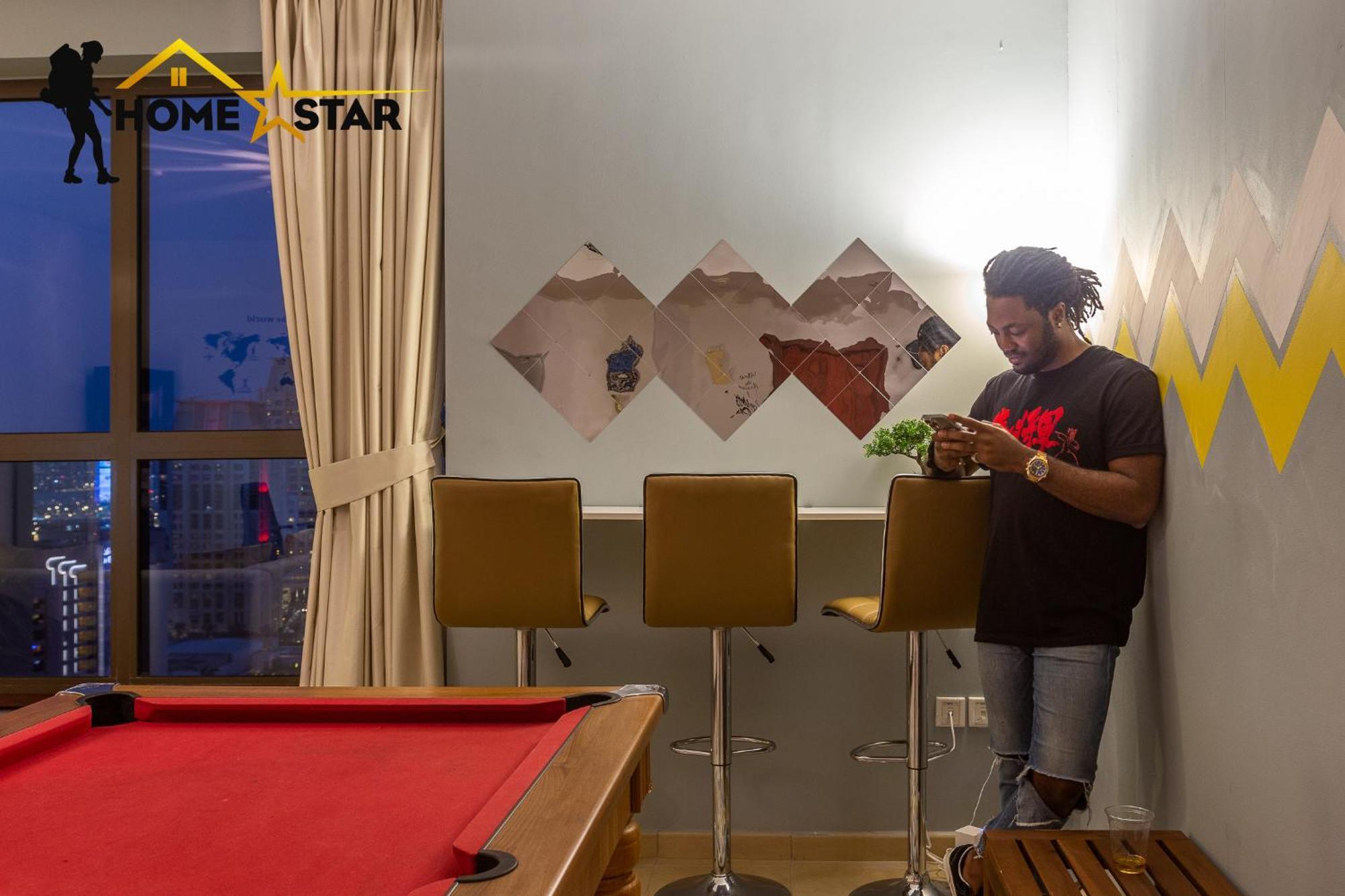 דובאי Homestar, Jumeirah Beach Hostel - Jbr - Pool, Beach, Metro מראה חיצוני תמונה