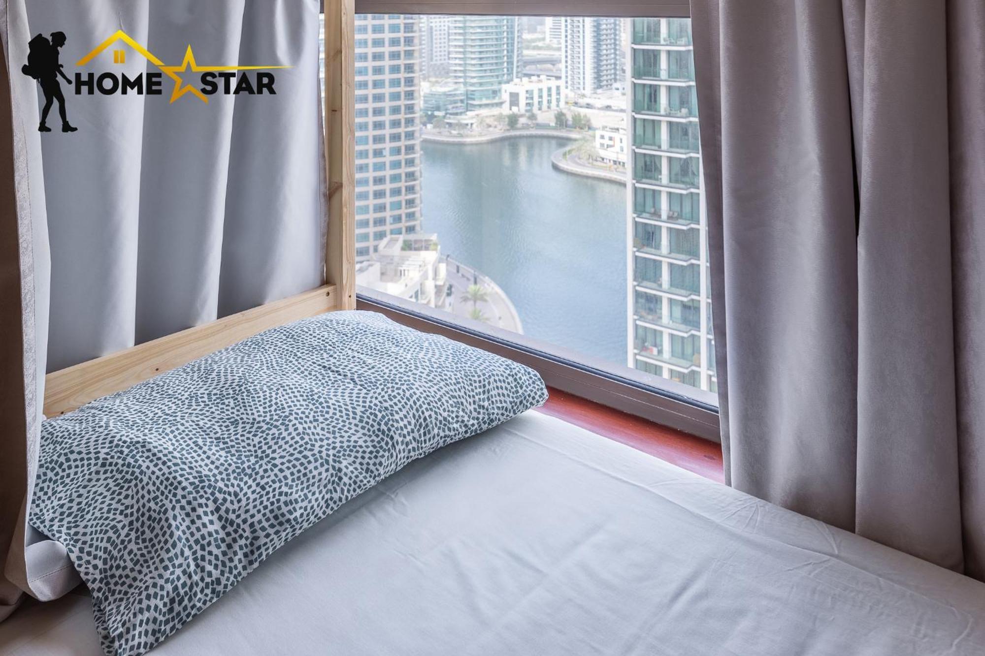 דובאי Homestar, Jumeirah Beach Hostel - Jbr - Pool, Beach, Metro מראה חיצוני תמונה