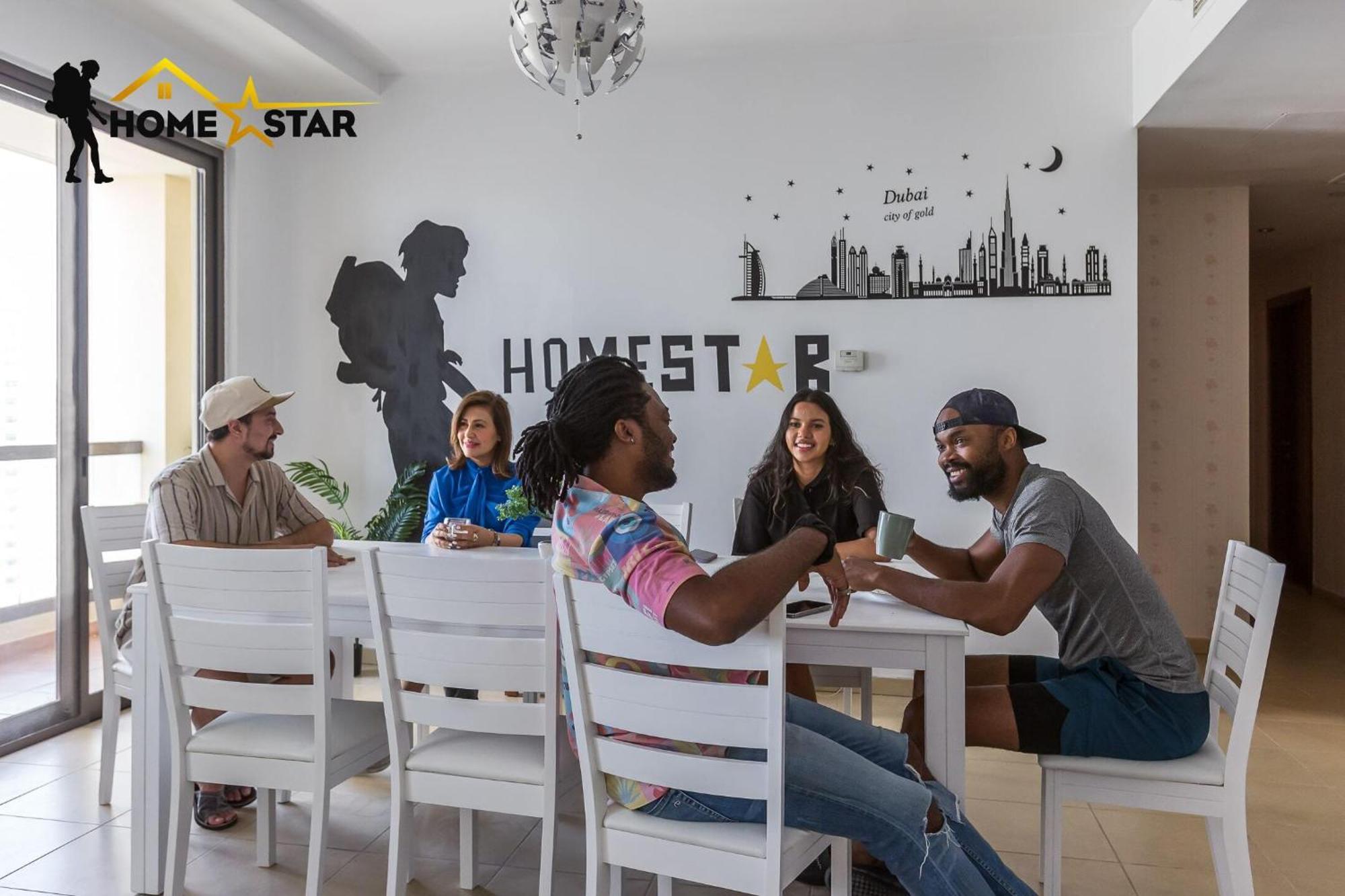 דובאי Homestar, Jumeirah Beach Hostel - Jbr - Pool, Beach, Metro מראה חיצוני תמונה
